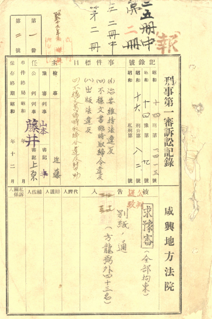 1938년 철도노동자가 중심이 된 원산적색노동조합운동