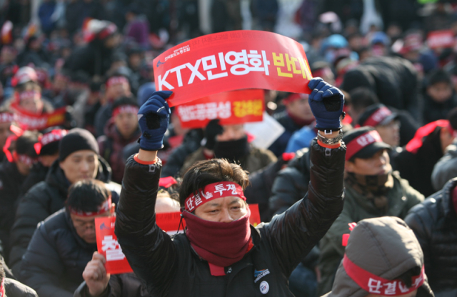 2012년 백만인서명운동으로 막아 낸  KTX분할 민영화